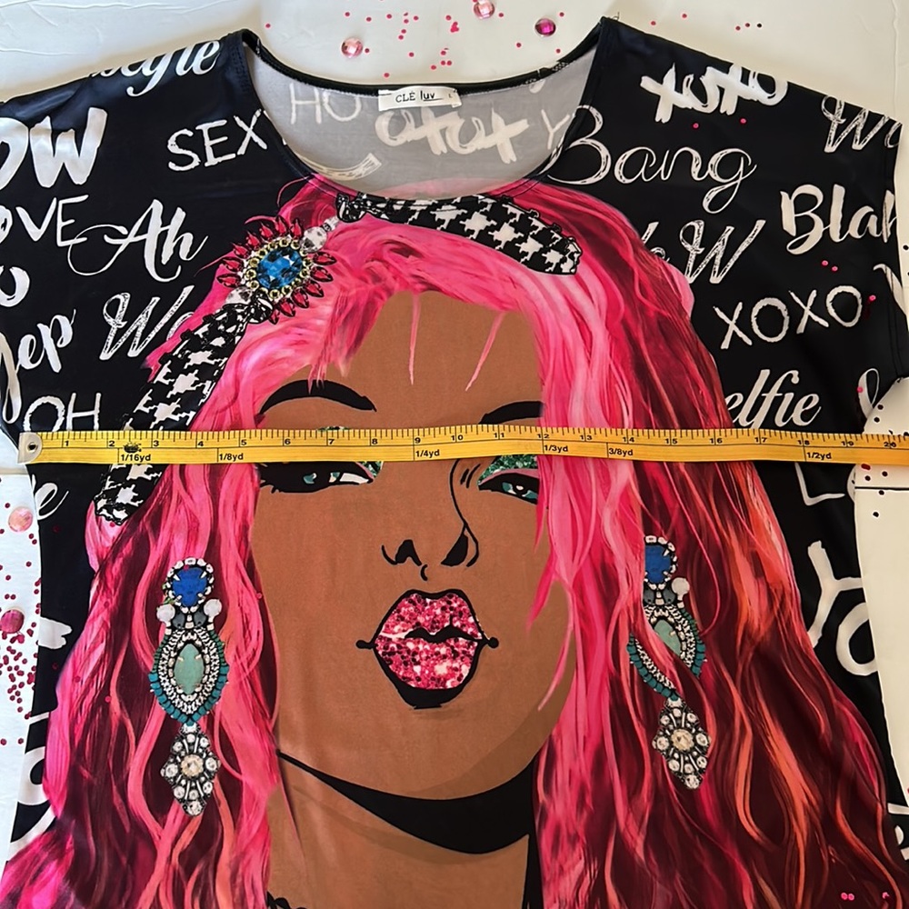 Pink Hair Top - Picture 3 of 4